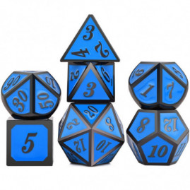 RPG Würfel Blaublut Set 7...