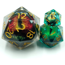 RPG Würfel Basilisk Blick...