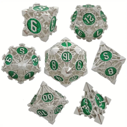 RPG Würfel Zwerg Wald Set 7...