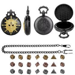Metallene Taschenuhr Box...