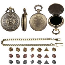 Metallene Taschenuhr Box...