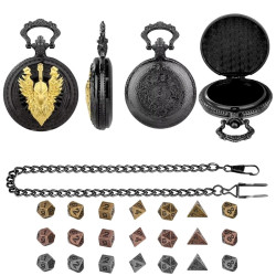 Metalische Taschenuhr Box...
