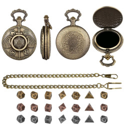 Metallische Taschenuhr Box...