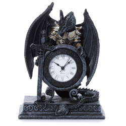FANTASY FIGUR UHR DRACHE...