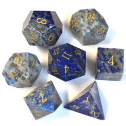 RPG Würfel Lazurit Set 7...
