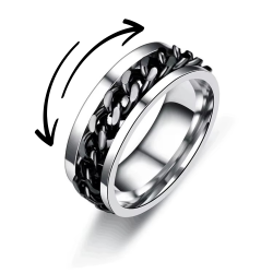 Silberner Ring Stressring...