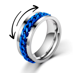 Silberner Ring Stressring...