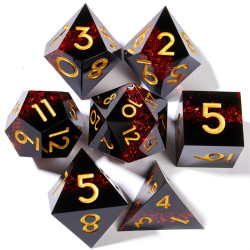 RPG Würfel Vampir Blut Set...