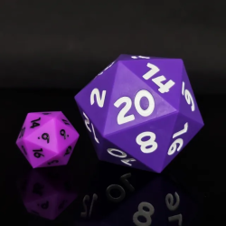 RPG Würfel Lila...