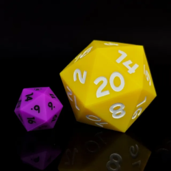 Riesiger gelber Silikon RPG...