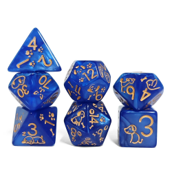 RPG Würfel Bluey Set 7...