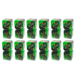 SET 12 WÜRFEL W6 1,6 CM...