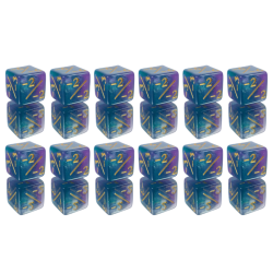 SET 12 WÜRFEL W6 1,6 CM...