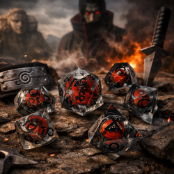 Kostki RPG Sharingan Zestaw...