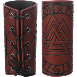 SKÓRZANE KARWASZE VALKNUT -...