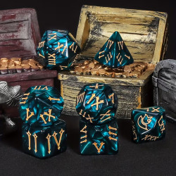 RPG Würfel Bachus Set 7 Würfel