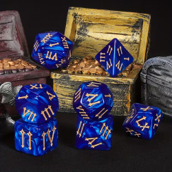 RPG Würfel Neptun Set 7 Würfel