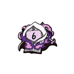 Metalowa Przypinka RPG DND...