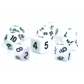 RPG Würfel Weißes Set 9...