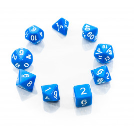 RPG Würfel Blaues Set 9...