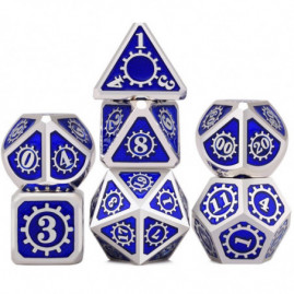 RPG Würfel Steampunk Set 7...
