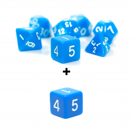 RPG Würfel Blaues Set 8...