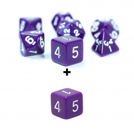 RPG Würfel Lila Satz 8...