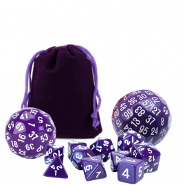 RPG Würfel Lila Set 12...