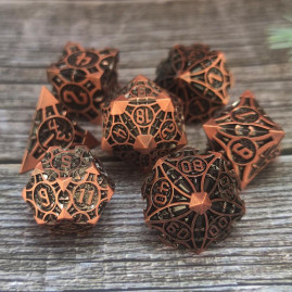 RPG Würfel Magierturm Set 7...
