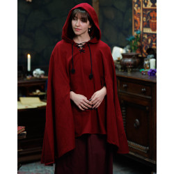 WEŁNIANA PELERYNA RAVEN -...