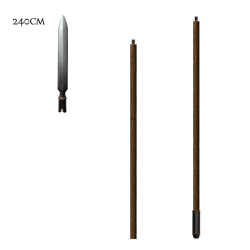 SAMURAI YARI 240 CM - BROŃ...