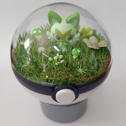 SPRIGATITO - POKEBALL...