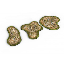 Set aus Gummigeländen 2D -...
